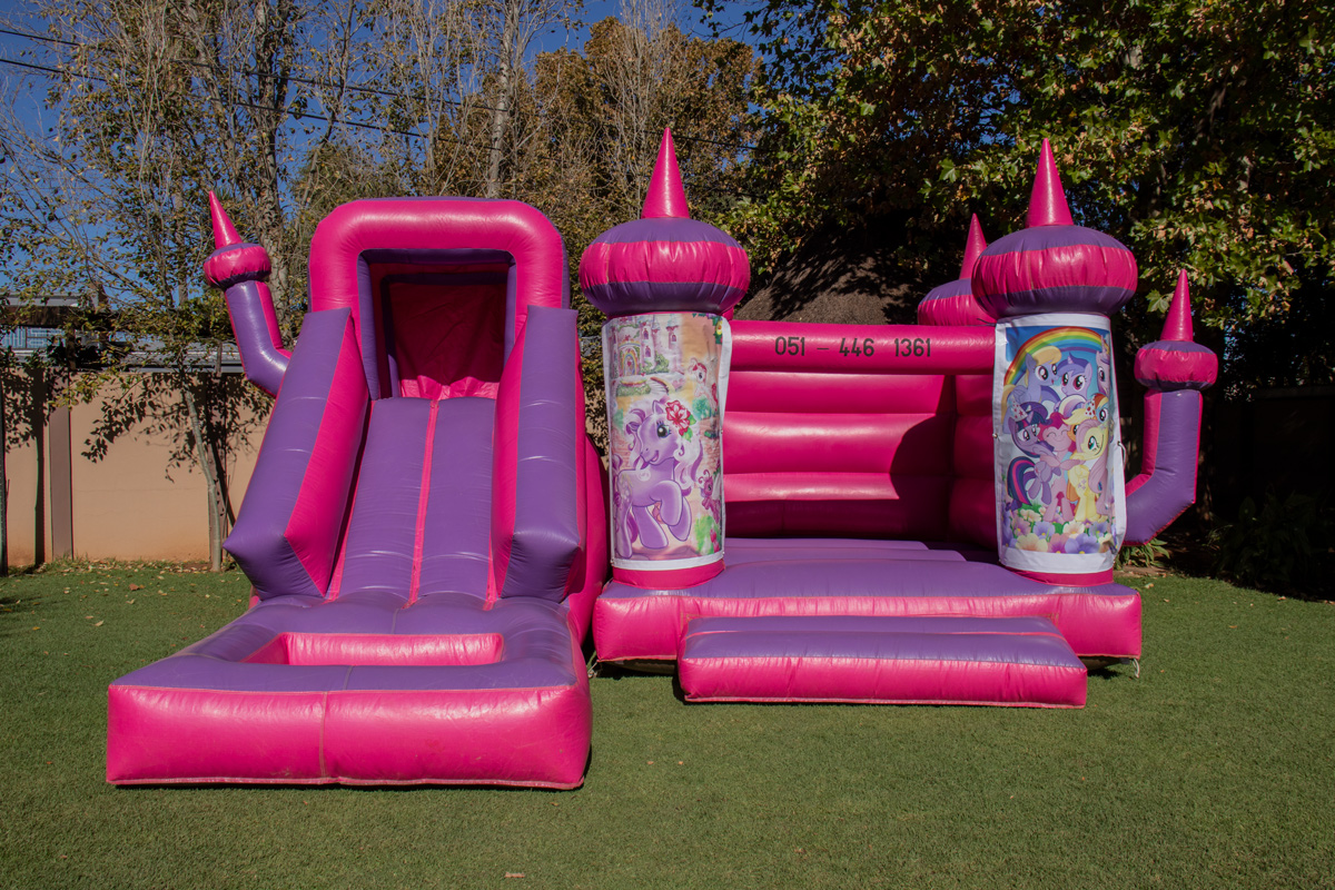 Ponies Jumping Castle